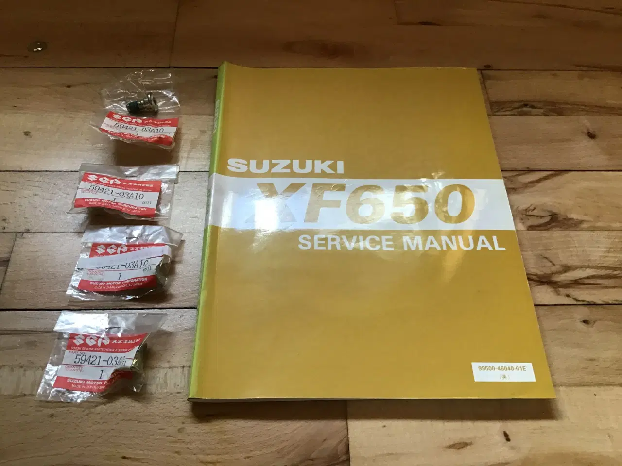 Billede 1 - Suzuki XF 650 Free Wind Manual og