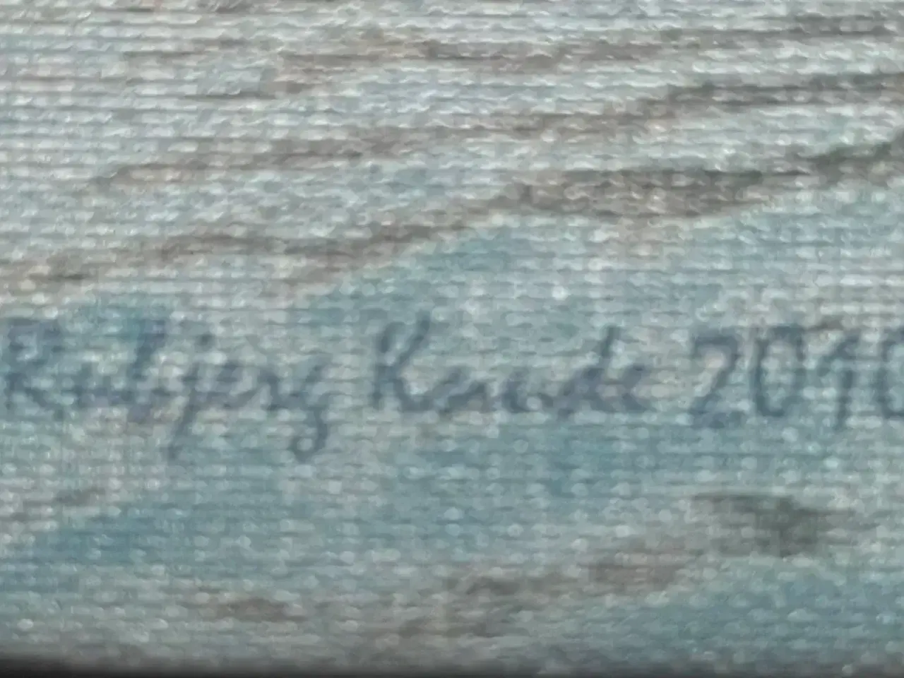 Billede 2 - *Rubjerg Knude' Tryk på Lærred !