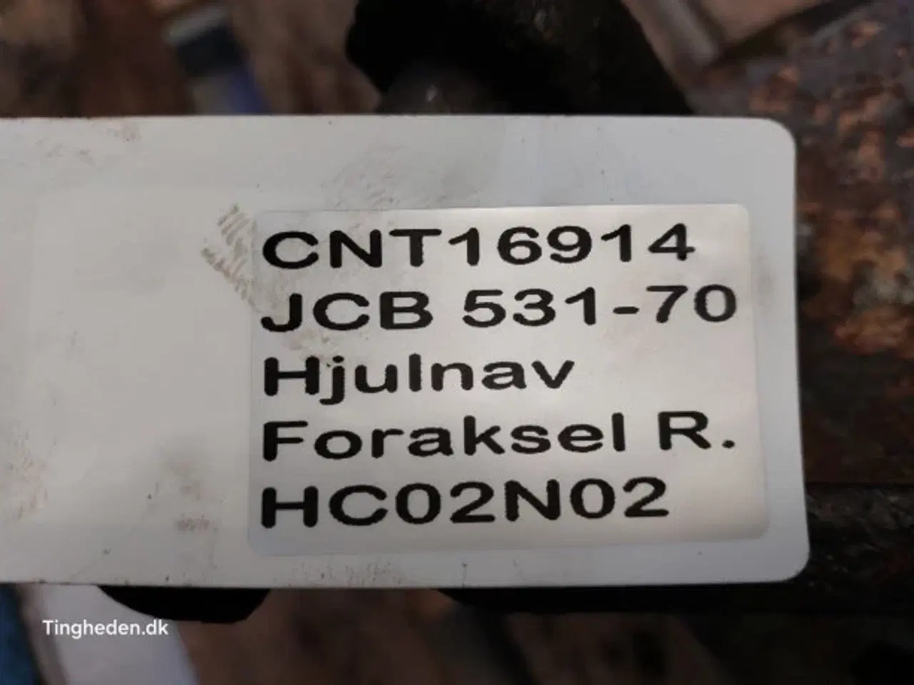 Billede 20 - JCB 531-70 Hjulnav R. 914/89300