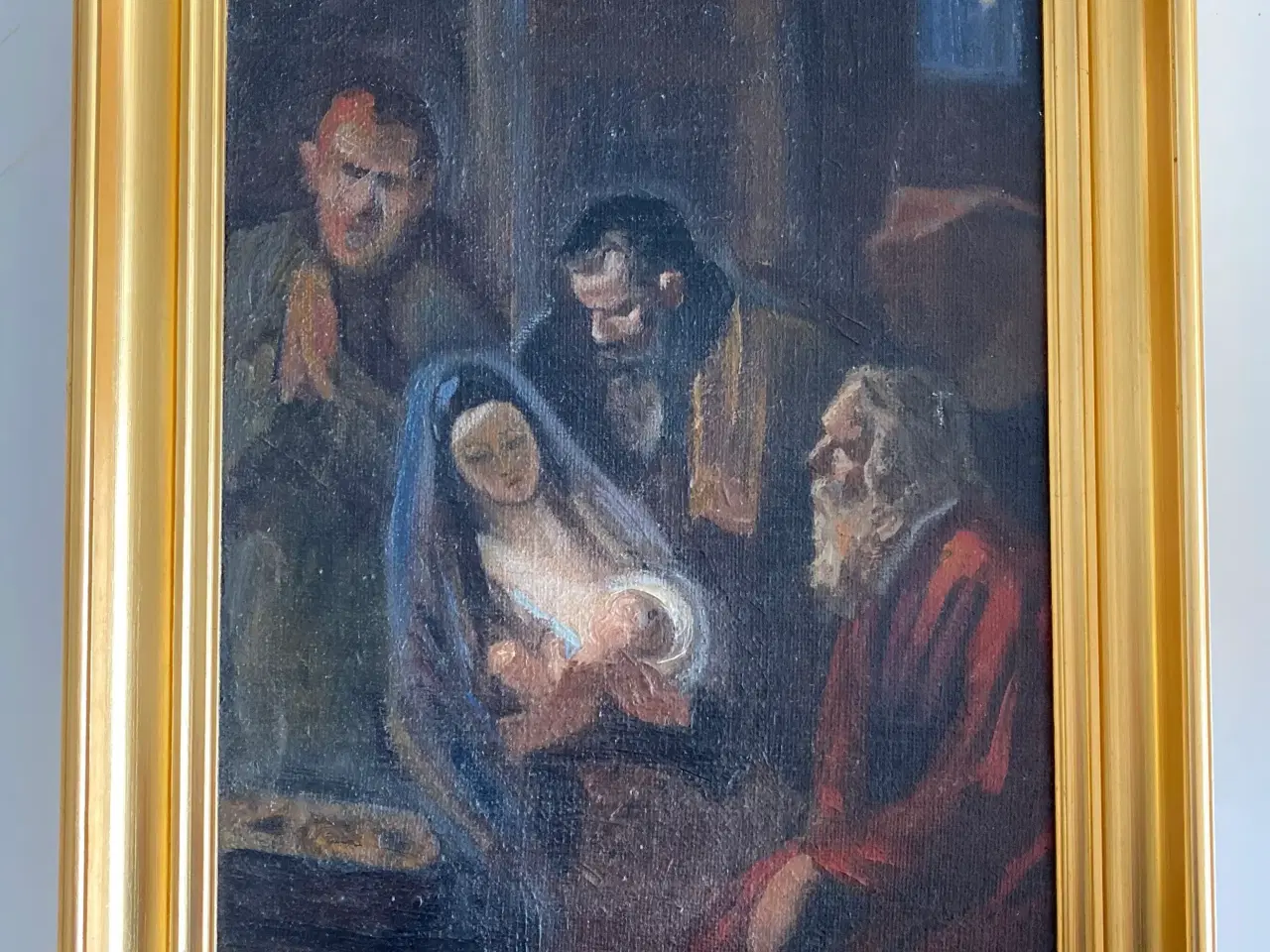 Billede 1 - Olie maleri af Chr. Aigens