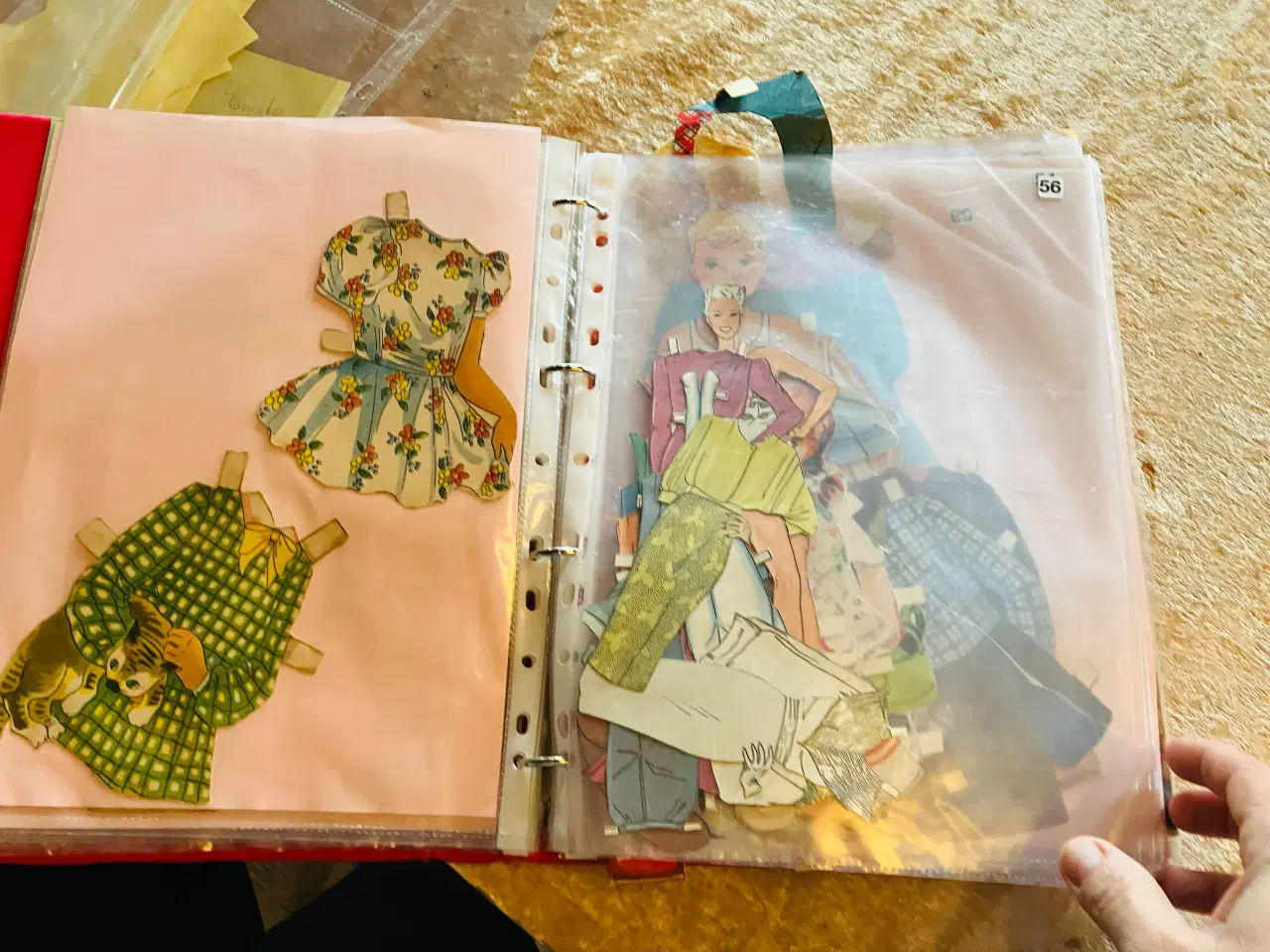 Billede 6 - Påklædnings dukker 