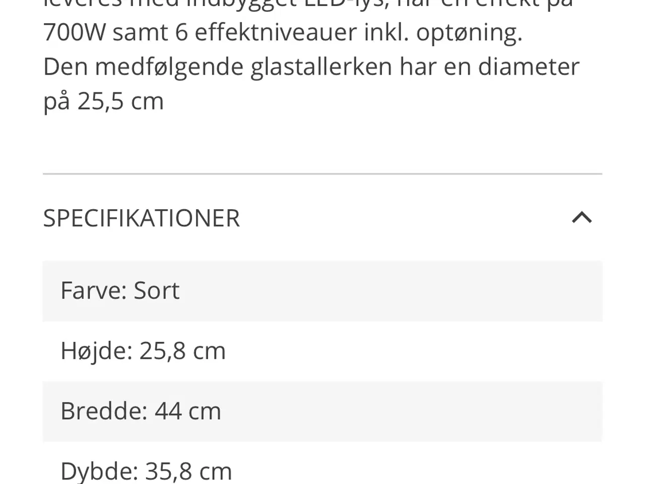 Billede 2 - Mikrobølgeovn