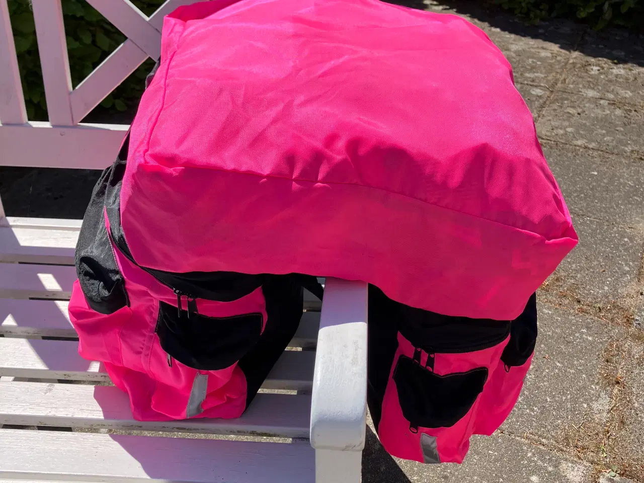 Billede 1 - Pink cykeltaske