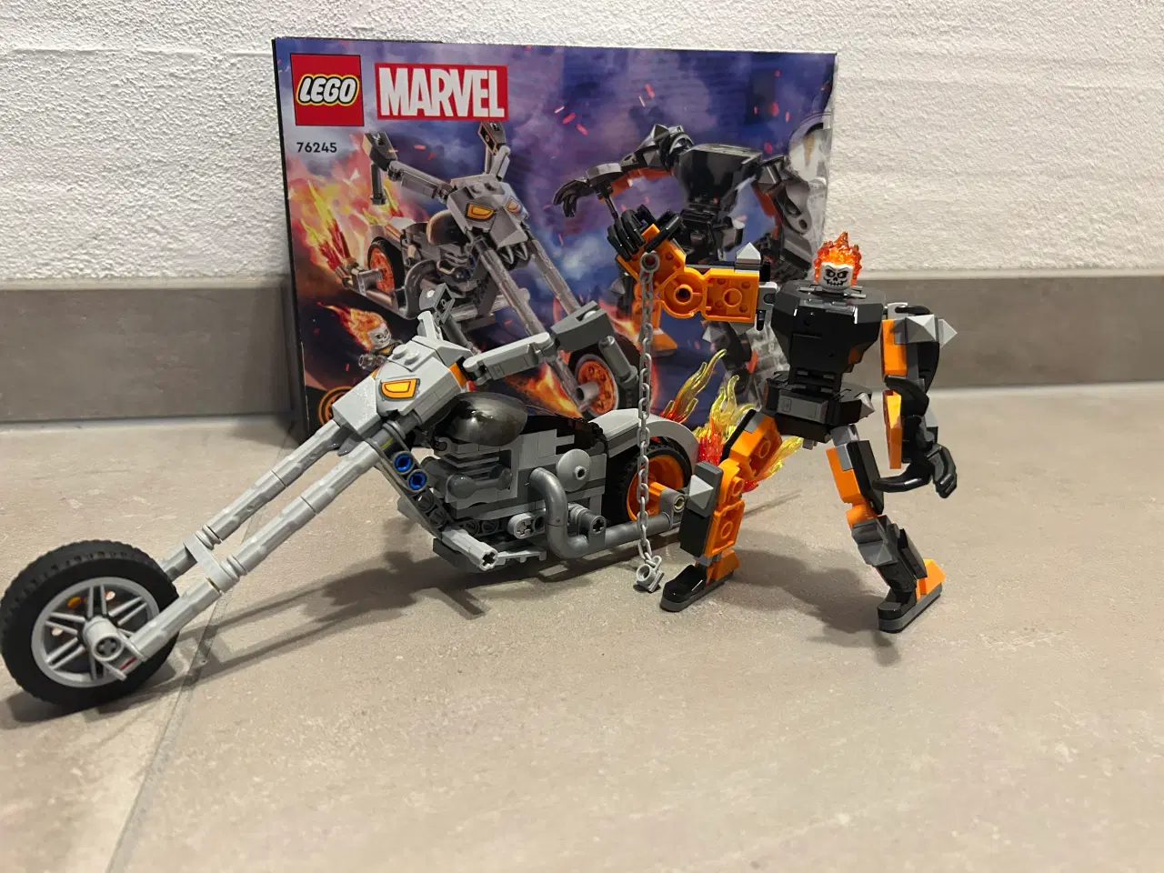 Billede 1 - Ghost Riders kamprobot og motorcykel 76245