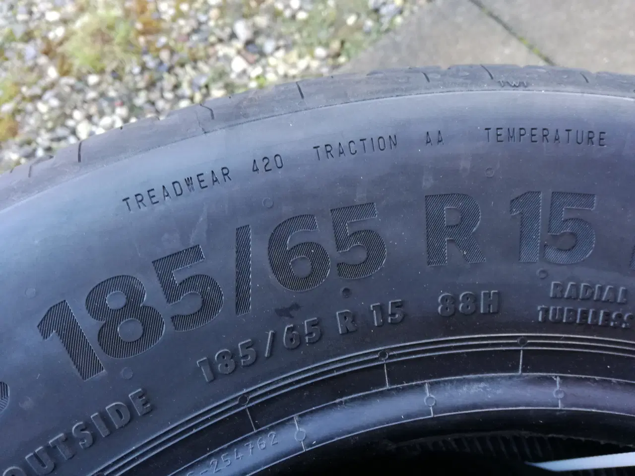 Billede 3 - Continental 185/65 R15 EcoContact 6 88H Sommerdæk