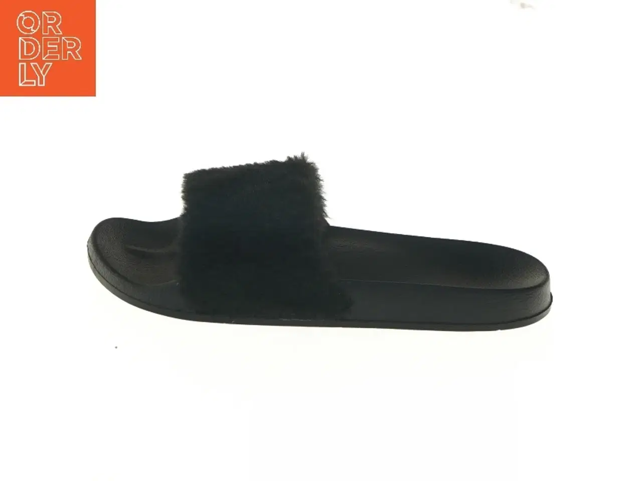 Billede 1 - Pelsbeklædte hjemmesko (str. 41 )