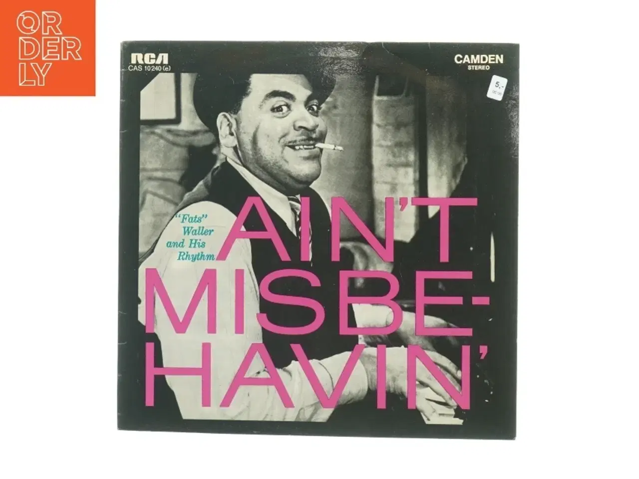Billede 1 - Ain&#39;t Misbehavin af Fats Waller and His Rhythm (LP) fra RCA Camden (str. 31 x 31 cm)
