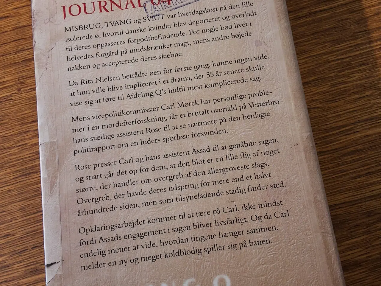 Billede 2 - JOURNAL 64, jussi adler-olsen