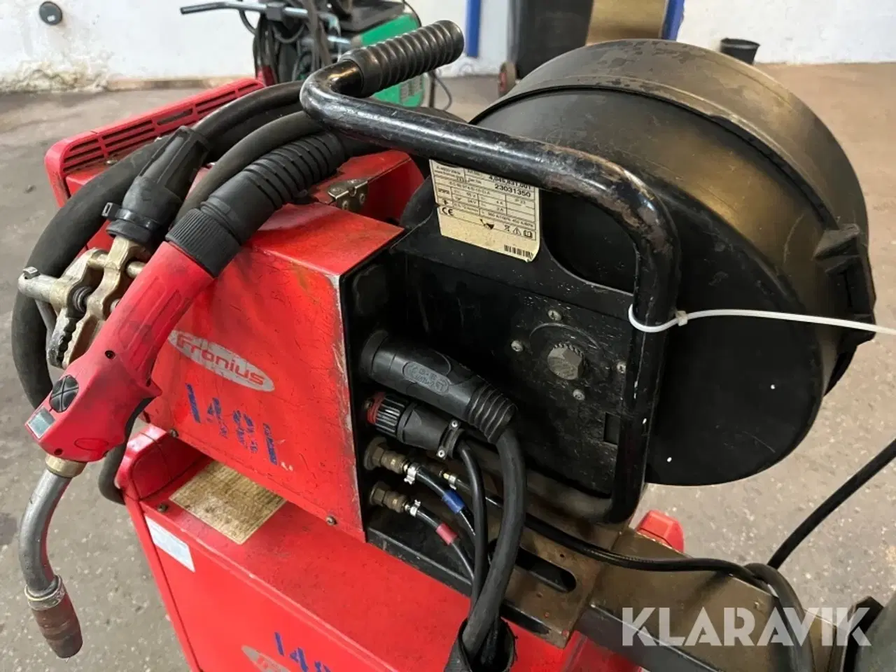 Billede 8 - Svejser Fronius Transpuls Synergic 4000 vandkølet