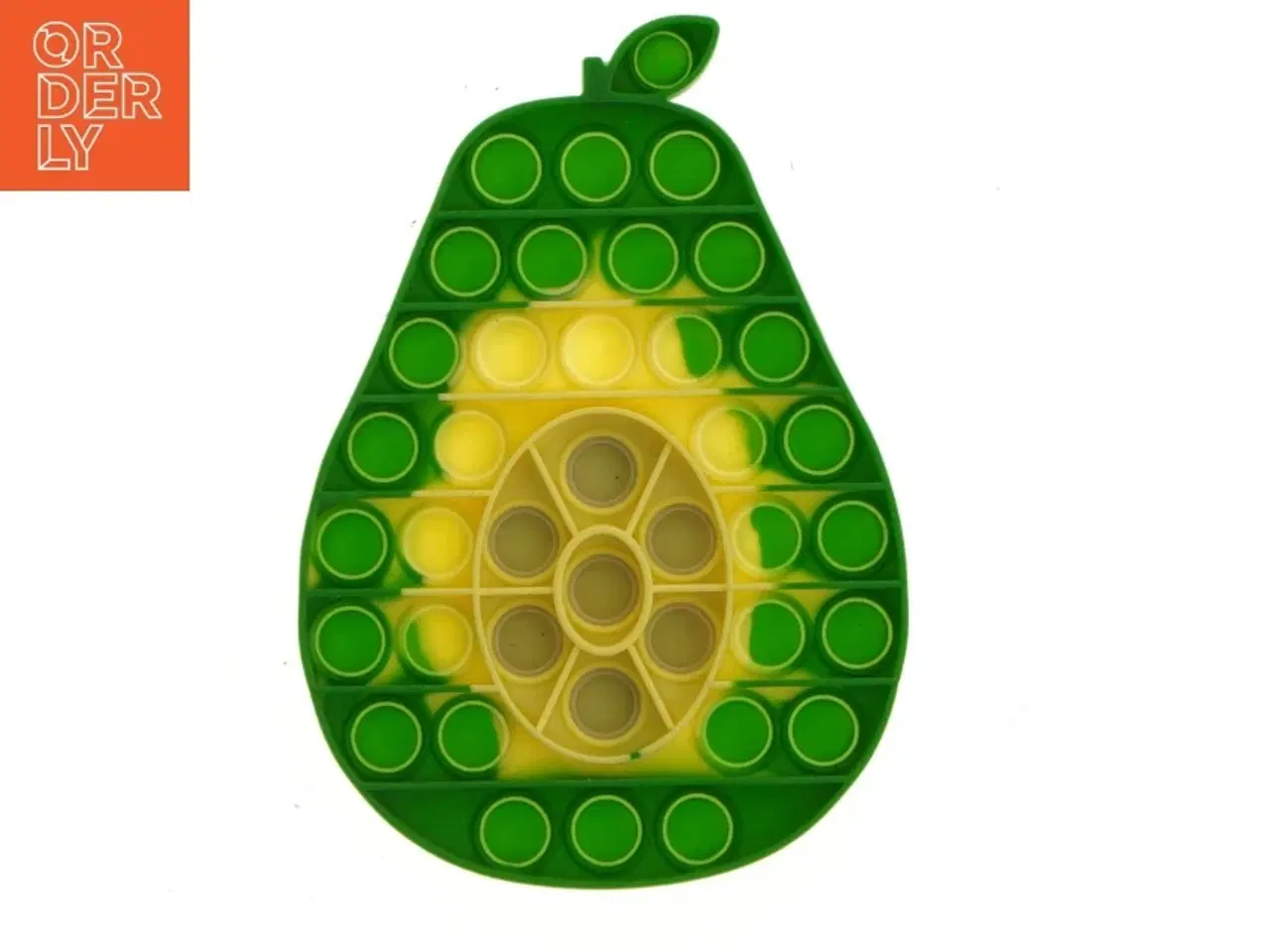 Billede 2 - Avocado-formet pop-it legetøj (str. 20x14 cm)