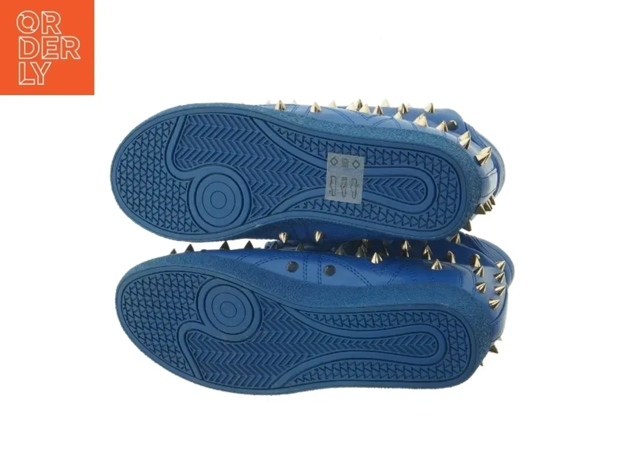 Billede 4 - Blå sneakers med nitter fra Pieces (str. 38 )