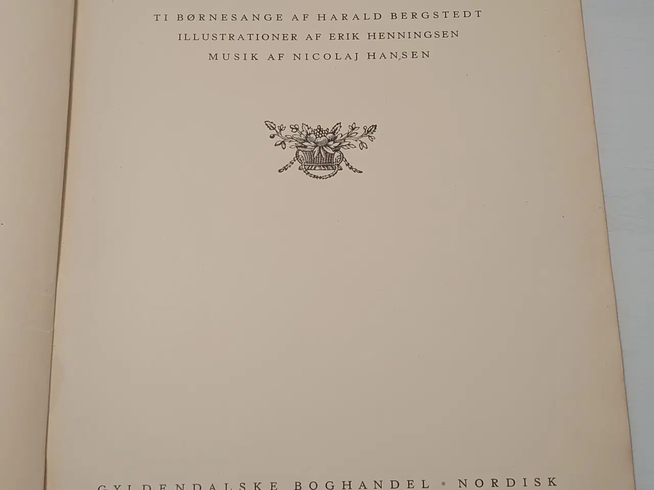 Billede 3 - Harald Bergstedt: Onkel spiller. Gyldendalske.1921