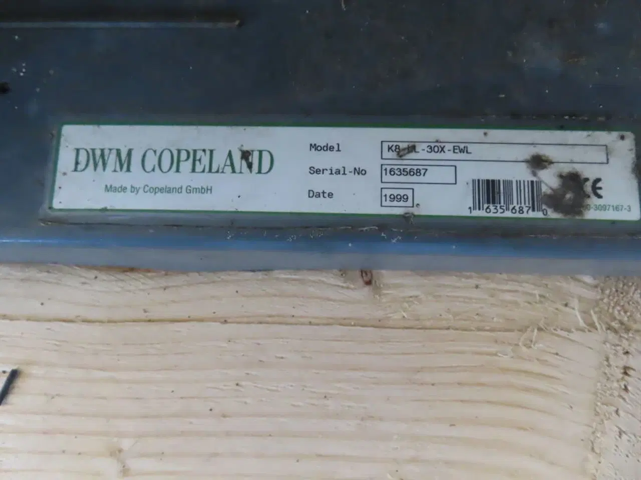 Billede 4 - Kølekompressor COPELAND K8-LL