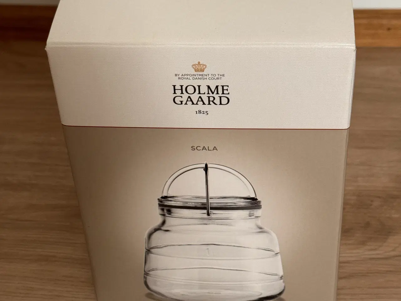 Billede 2 - Holmegaard Scala Opbevaringsglas, 1 l 