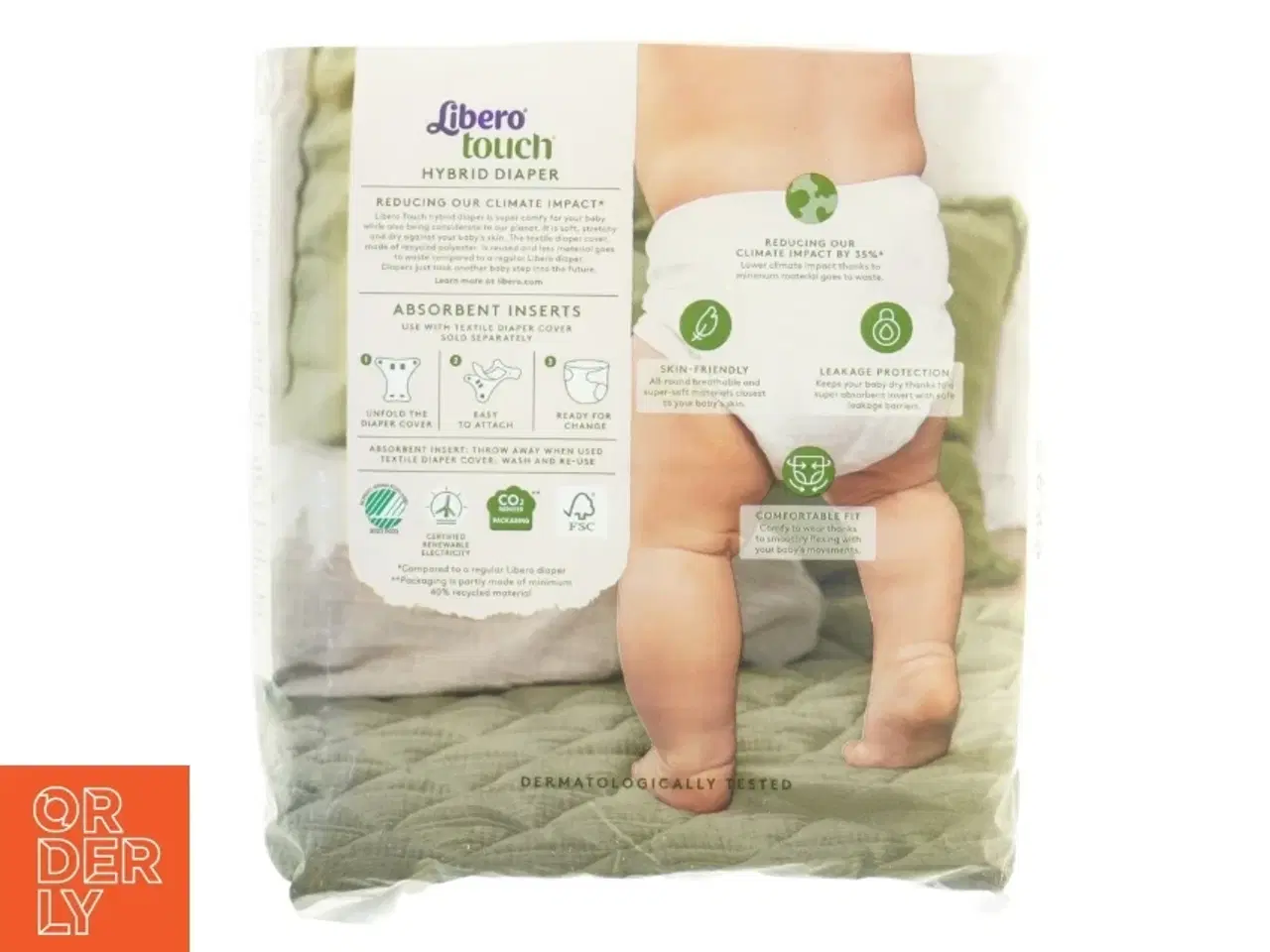 Billede 2 - Libero Touch Hybrid Bleindsatser fra Libero (str. 7-12 kg)