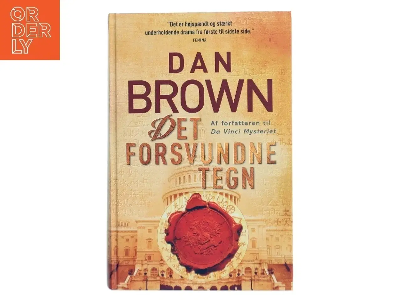 Billede 1 - Det Forsvundne Tegn af Dan Brown (Bog)