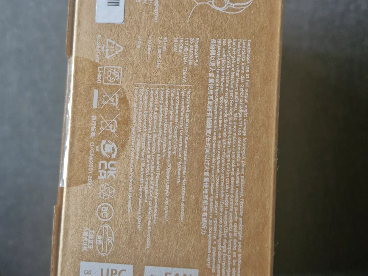 Billede 4 - Philips hovedtelefoner, ny & uåbnet m/kvittering 