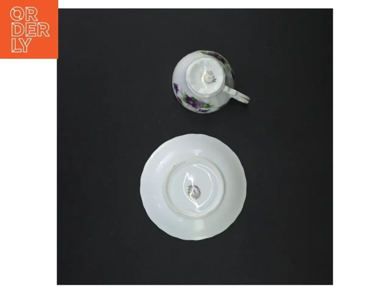 Billede 3 - Porcelænskop med underkop (str. 11 x 6 cm)