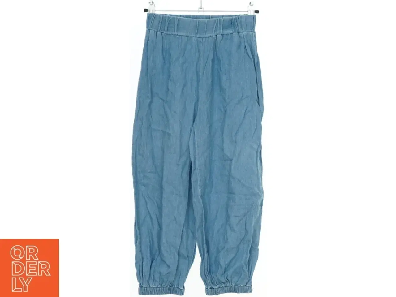 Billede 1 - Blå denim bukser fra Pretty Sille (str. 122)