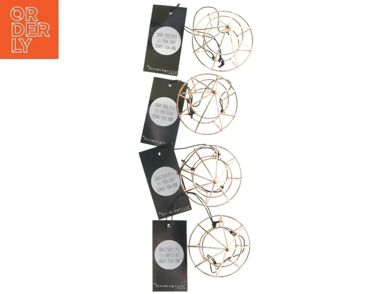 Billede 4 - Bloomingville lysestager, 4 styk fra Bloomingville (str. 12 cm. 4 styk)