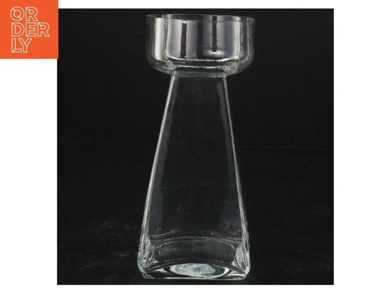 Billede 1 - Hyacintglas i klart glas (str. 16 x 7 x 7 cm)