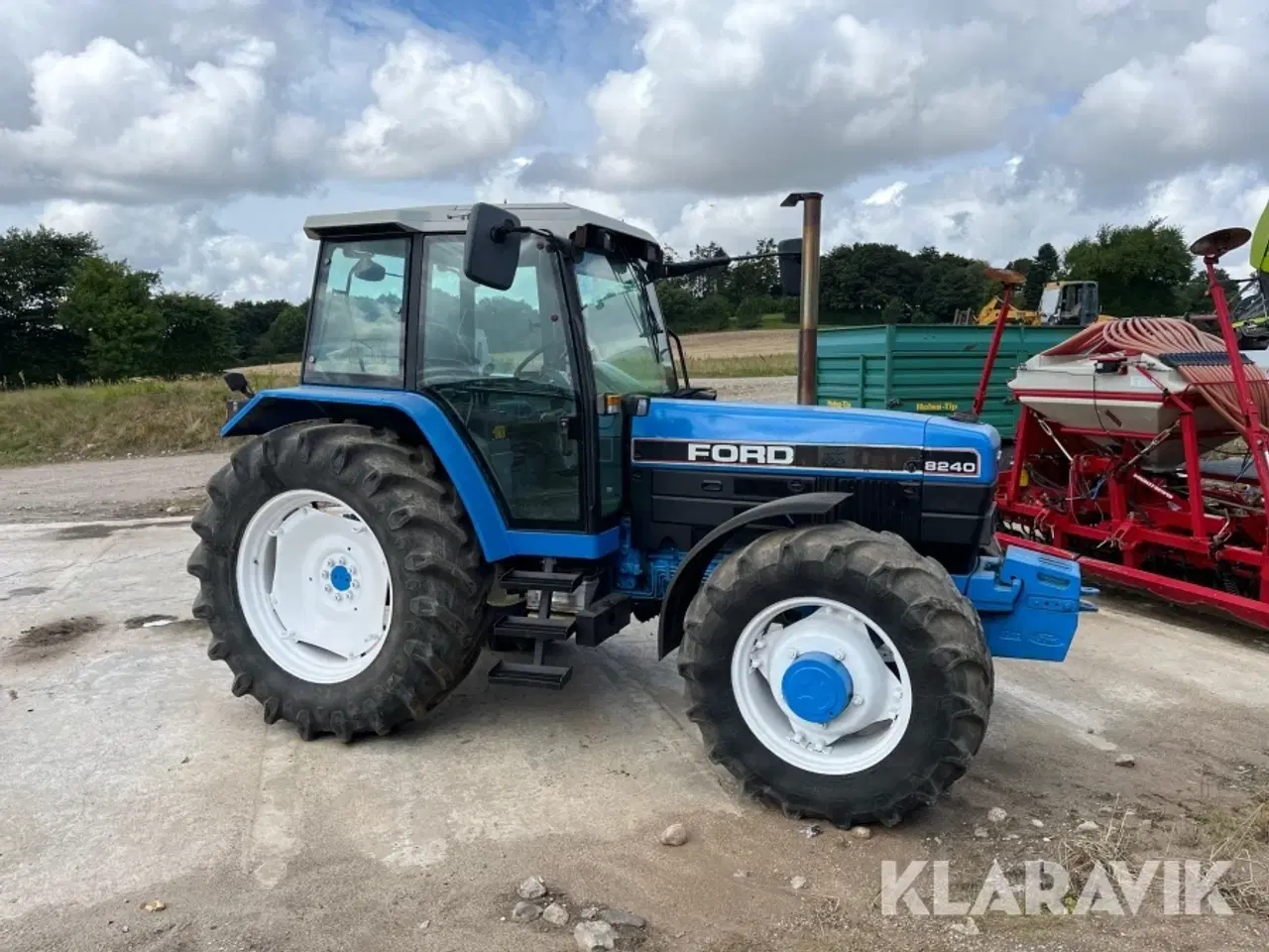 Billede 2 - Traktor Ford 8240
