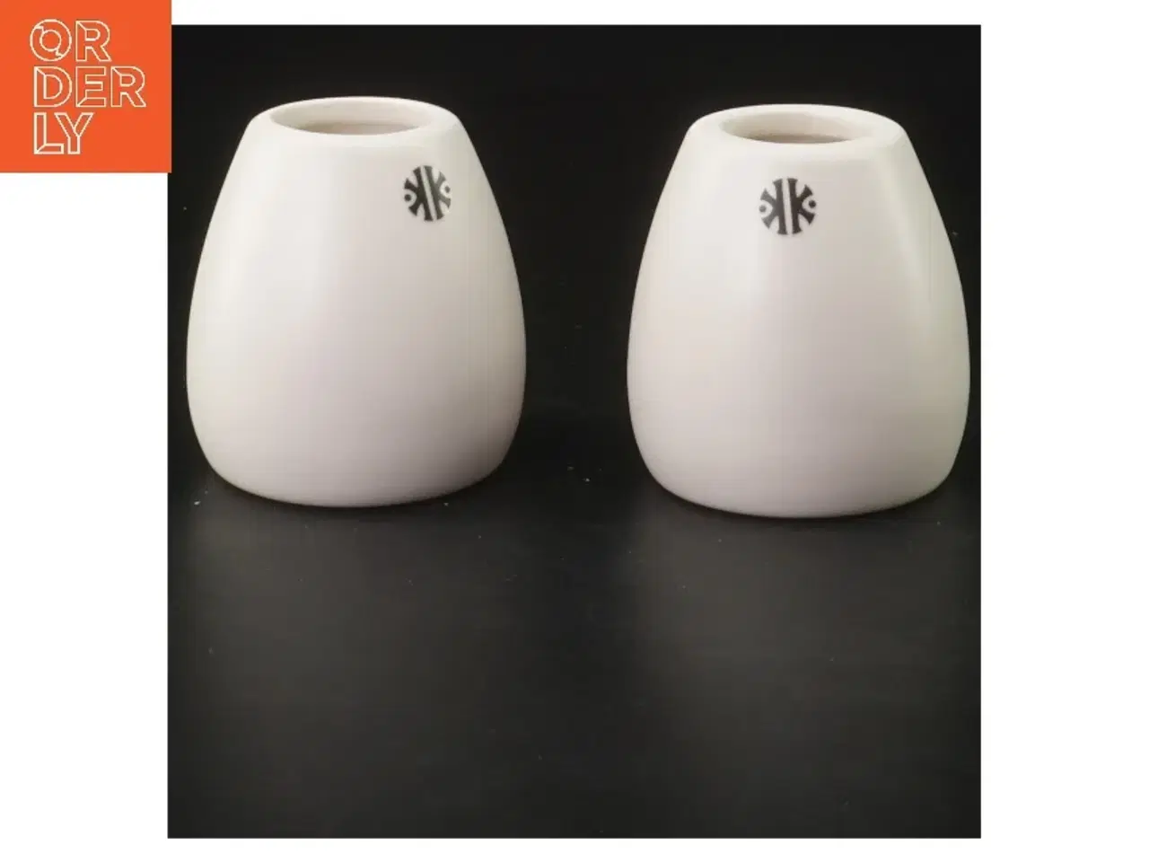 Billede 2 - Knabstrup fyrfadstager sæt fra Knabstrup (str. 6,5 cm)