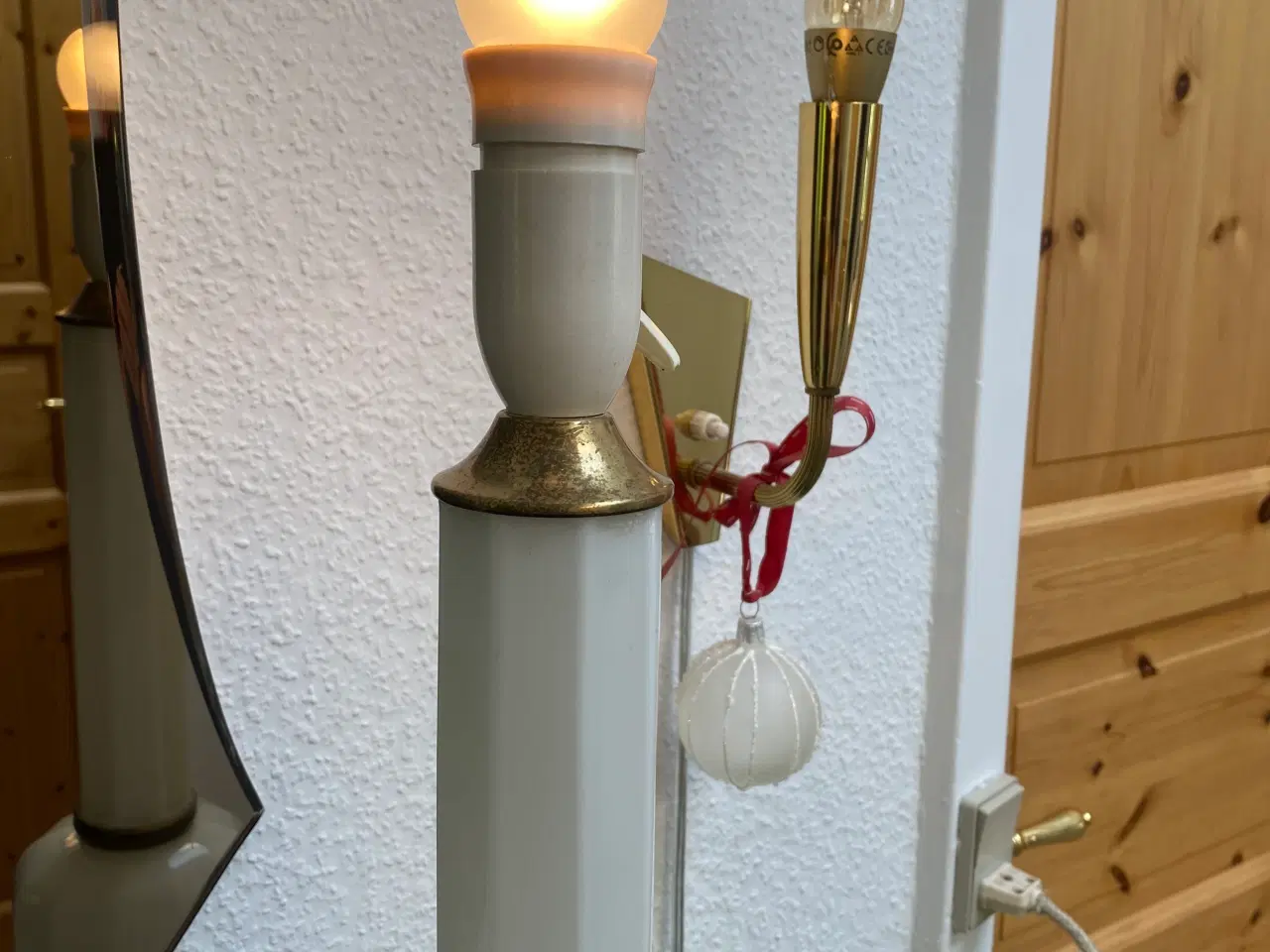 Billede 4 - Heiberg opalglas bordlampe