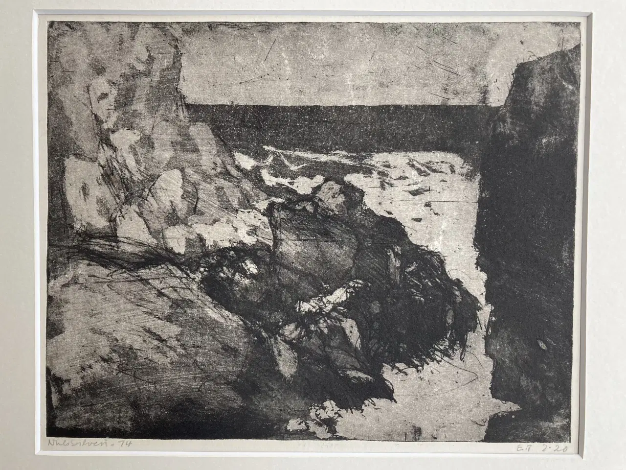 Billede 1 - Radering Niels Sylvest Bornholm