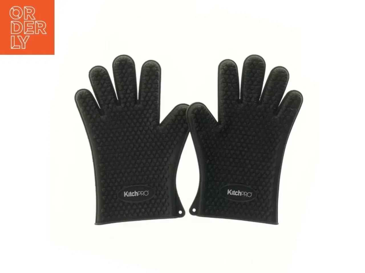 Billede 1 - Silikone grillhandsker fra KitchPro (str. 27x18 cm)