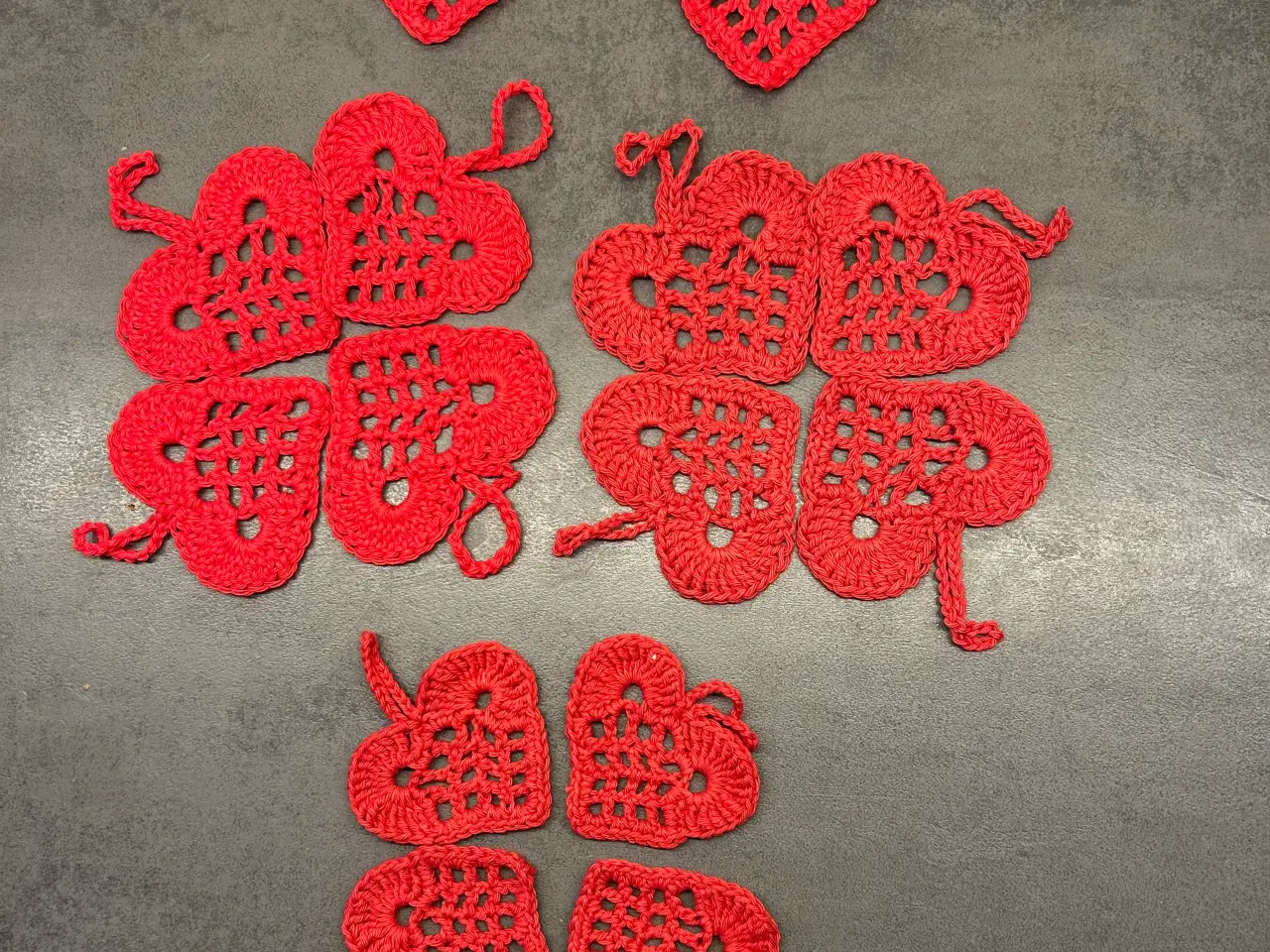 Billede 1 - Julehjerter med hank