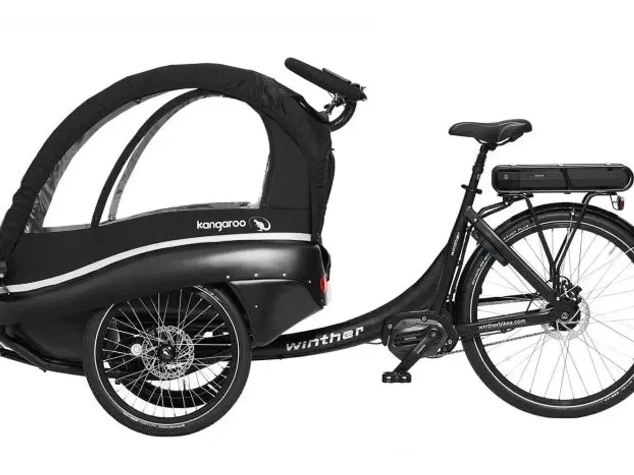 Billede 2 - Winther Kangaroo Luxe, Shimano Steps Centermotor  