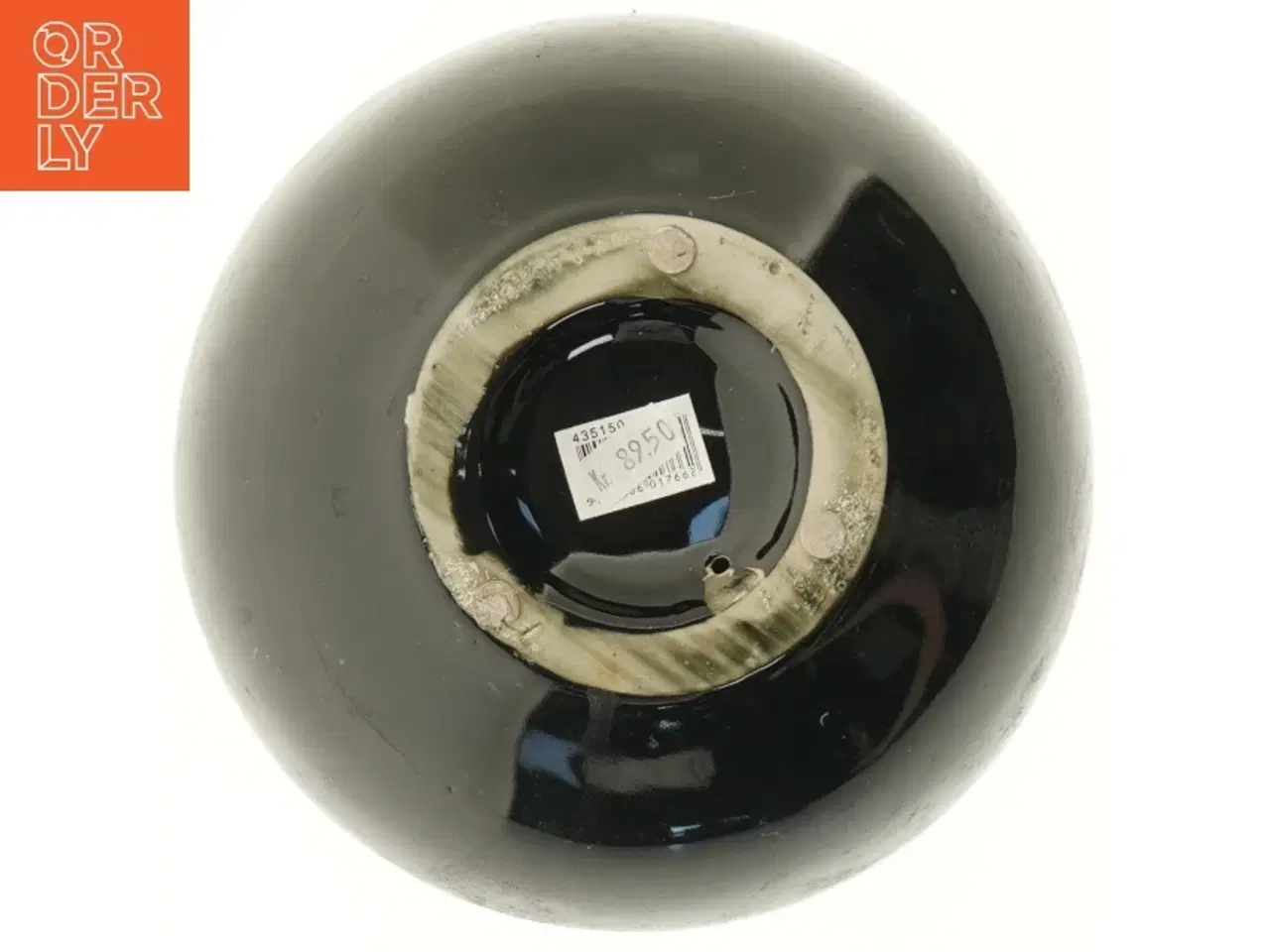 Billede 2 - Sort dekoration skål (str. Ø 19x7 cm)