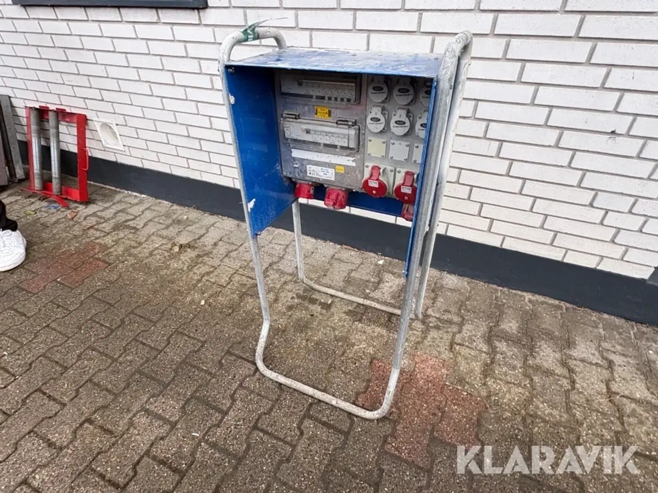 Billede 1 - Byggestrømtavle