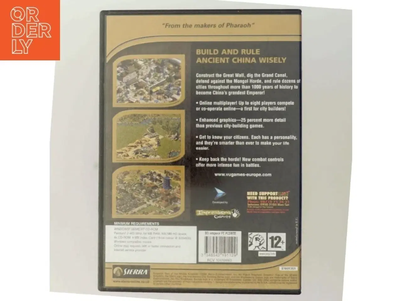 Billede 3 - Emperor: Rise of the Middle Kingdom PC-spil fra Sierra