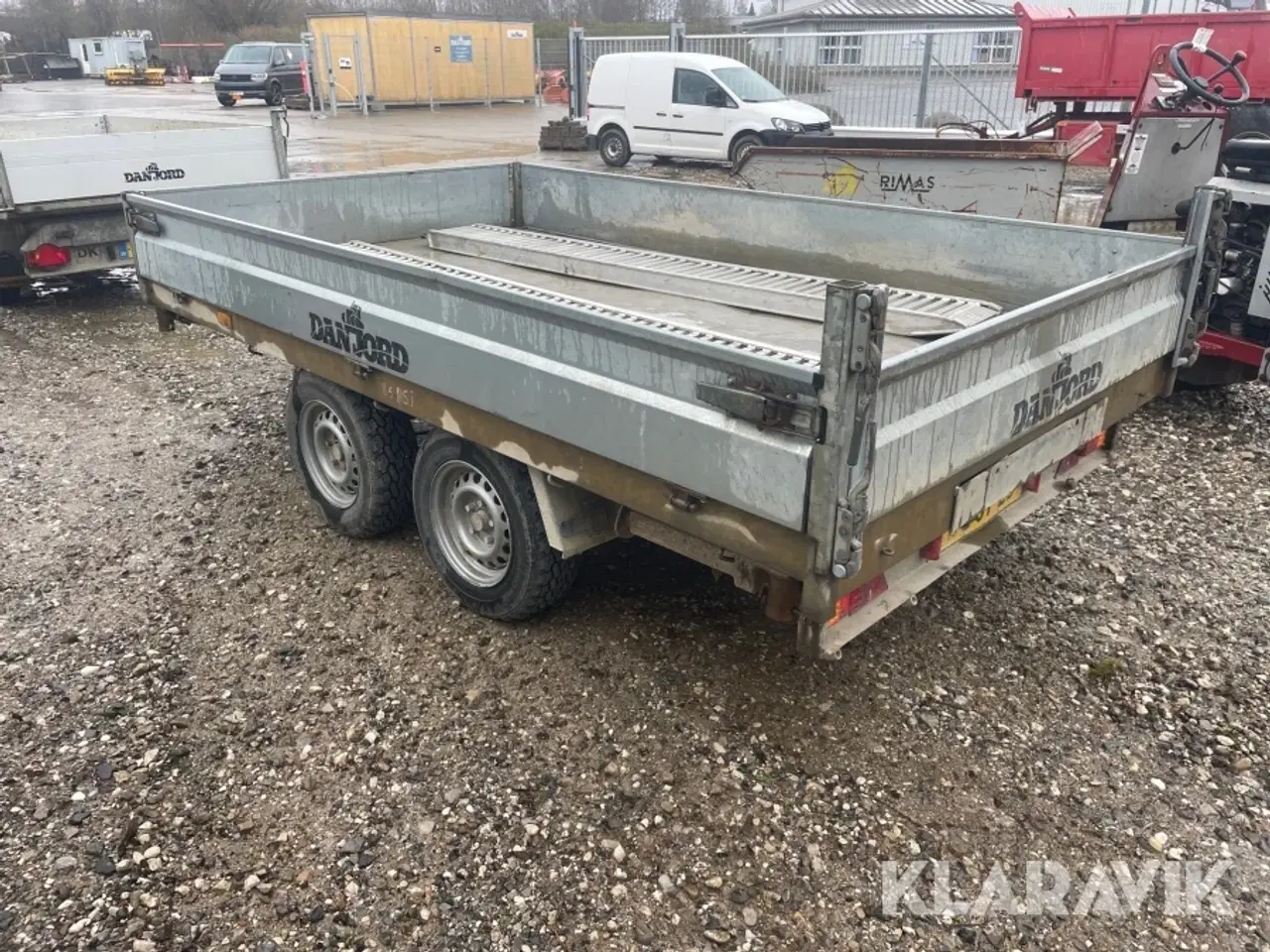 Billede 6 - Tiptrailer Hapert 3500 med slisker