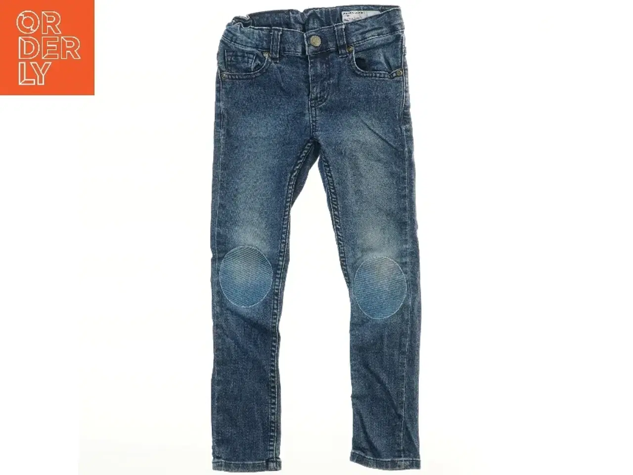 Billede 2 - Polarn o. Pyret jeans med knælapper (str. 122)