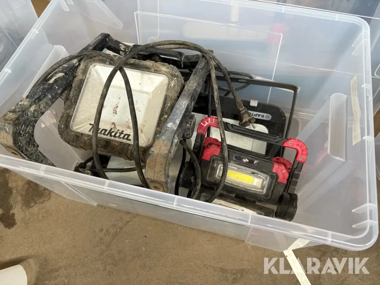 Billede 4 - Belysning Makita & Raptor 3 styks