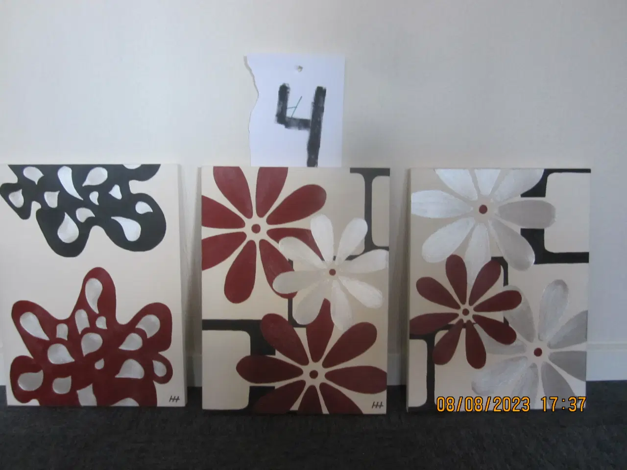 Billede 5 - Akrylbilleder Abstrakt,