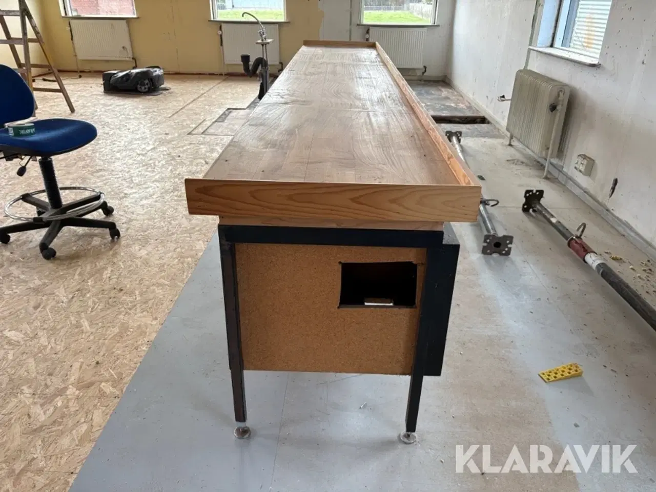 Billede 2 - Arbejdsbord med skuffemoduler