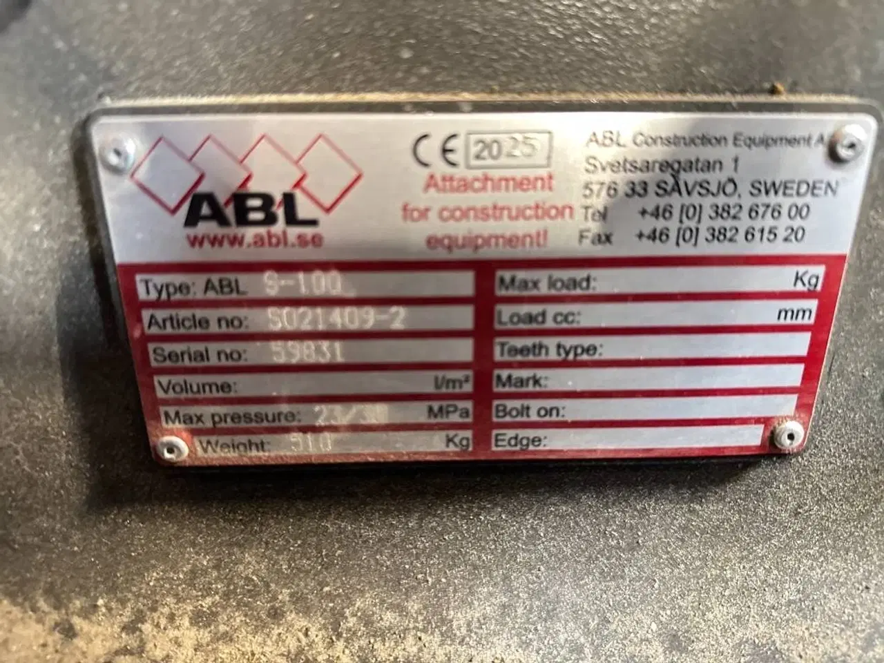 Billede 6 - ABL S100