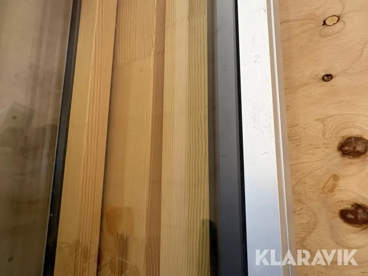 Billede 12 - Vinduesparti 2 styk 1 med overdel og 1 med gennemgående låsekasse