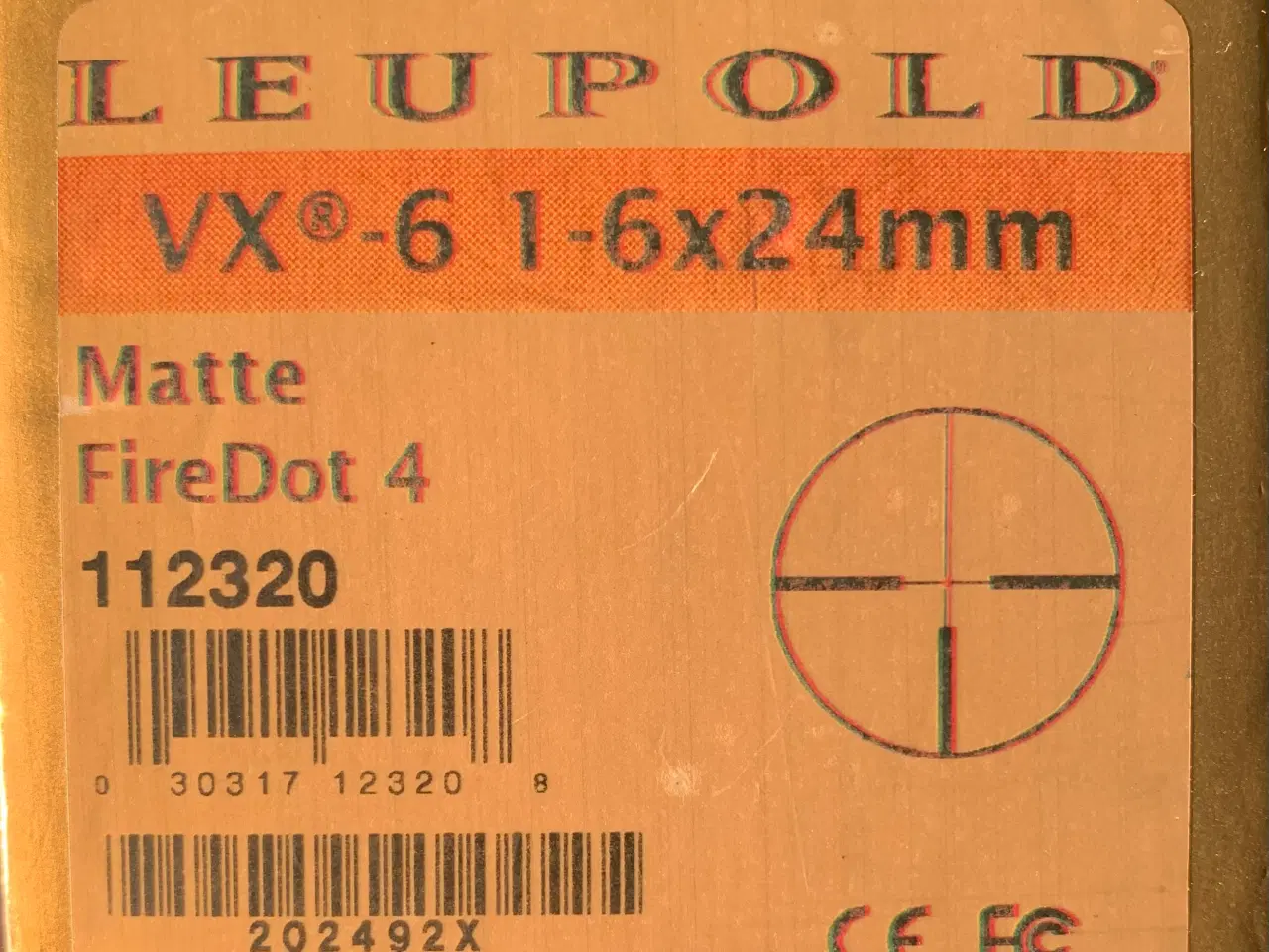 Billede 2 - Leupold VX-6 1-6x24 Firedot