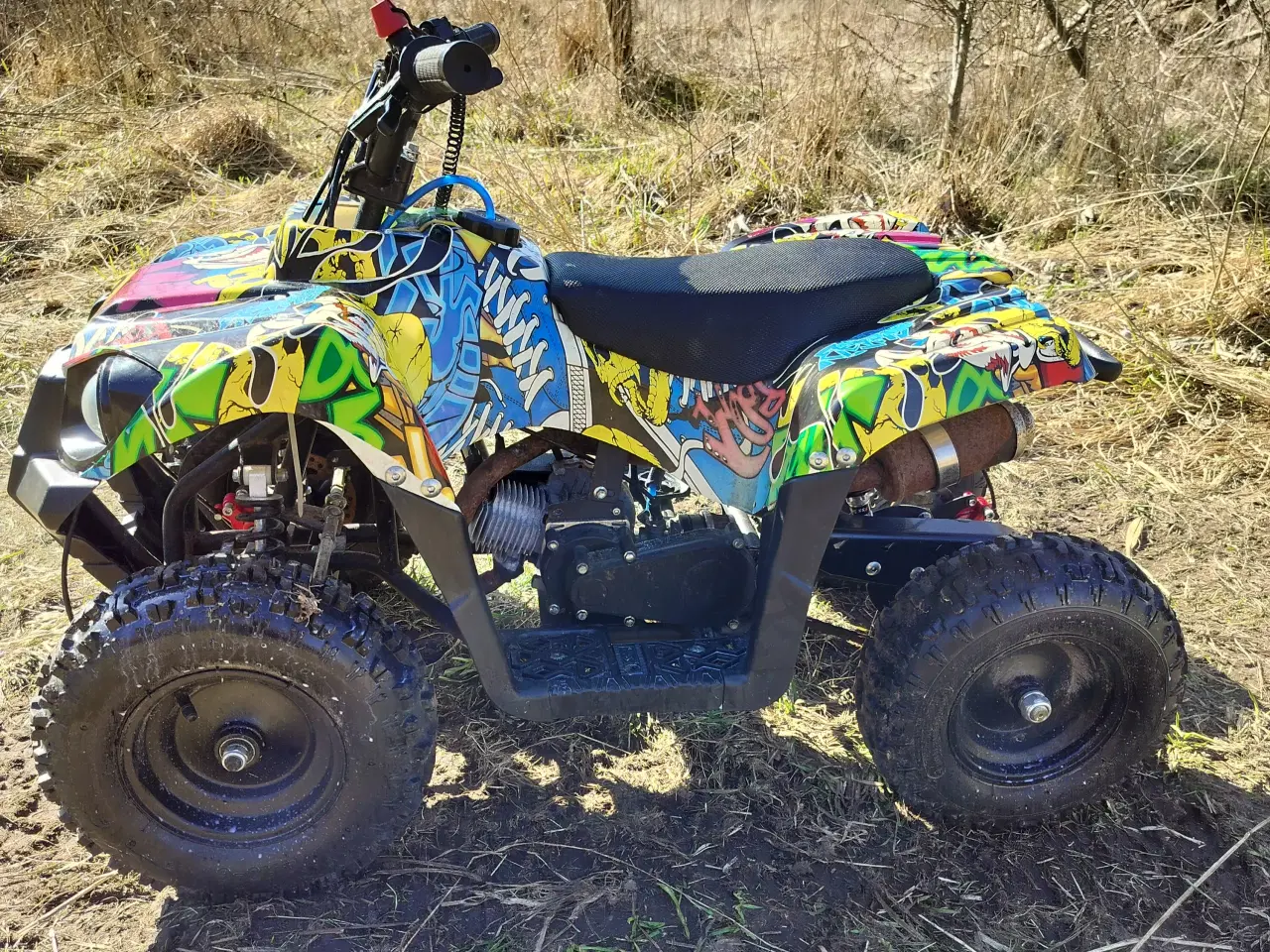 Billede 2 - 50 ccm 2 takt Komoto Børne ATV 