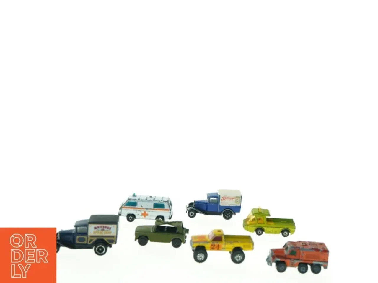 Billede 1 - Samling af vintage legetøjsbiler (str. 7 x 3 cm)