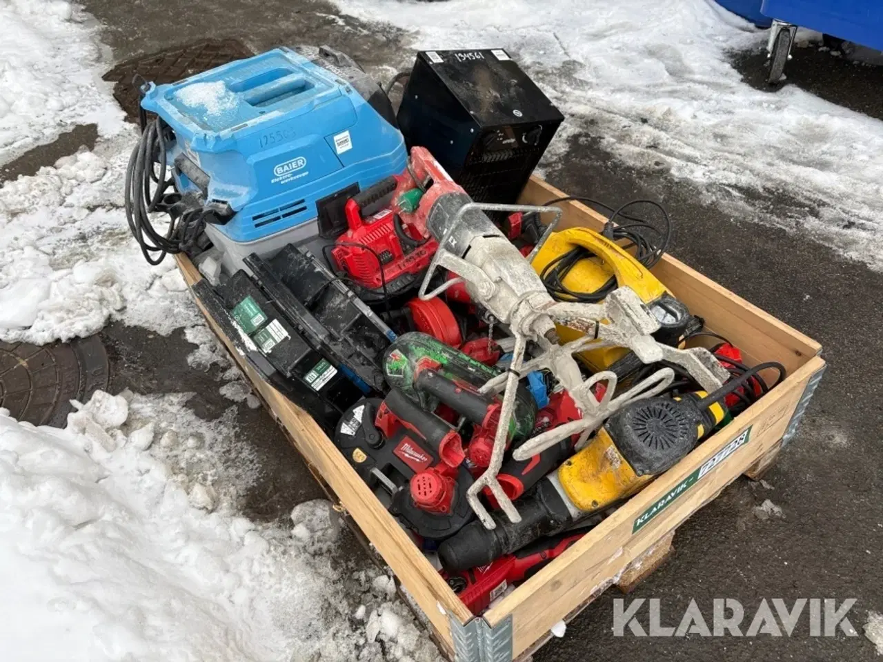 Billede 4 - Assorteret håndværktøj og støvsuger - 1 palle