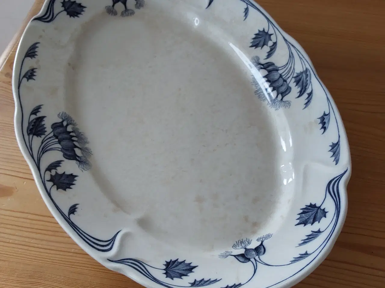 Billede 1 - Tidsel/Milla stel Ovalt fad