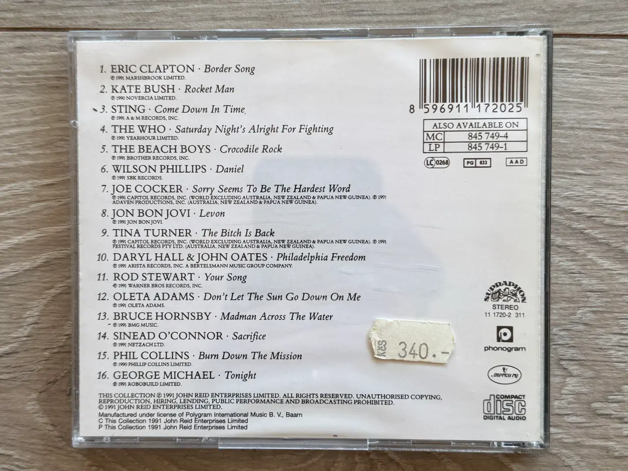 Billede 2 - CELEBRATING THE SONGS OF ELTON JOHN & BERNIE TAUPI