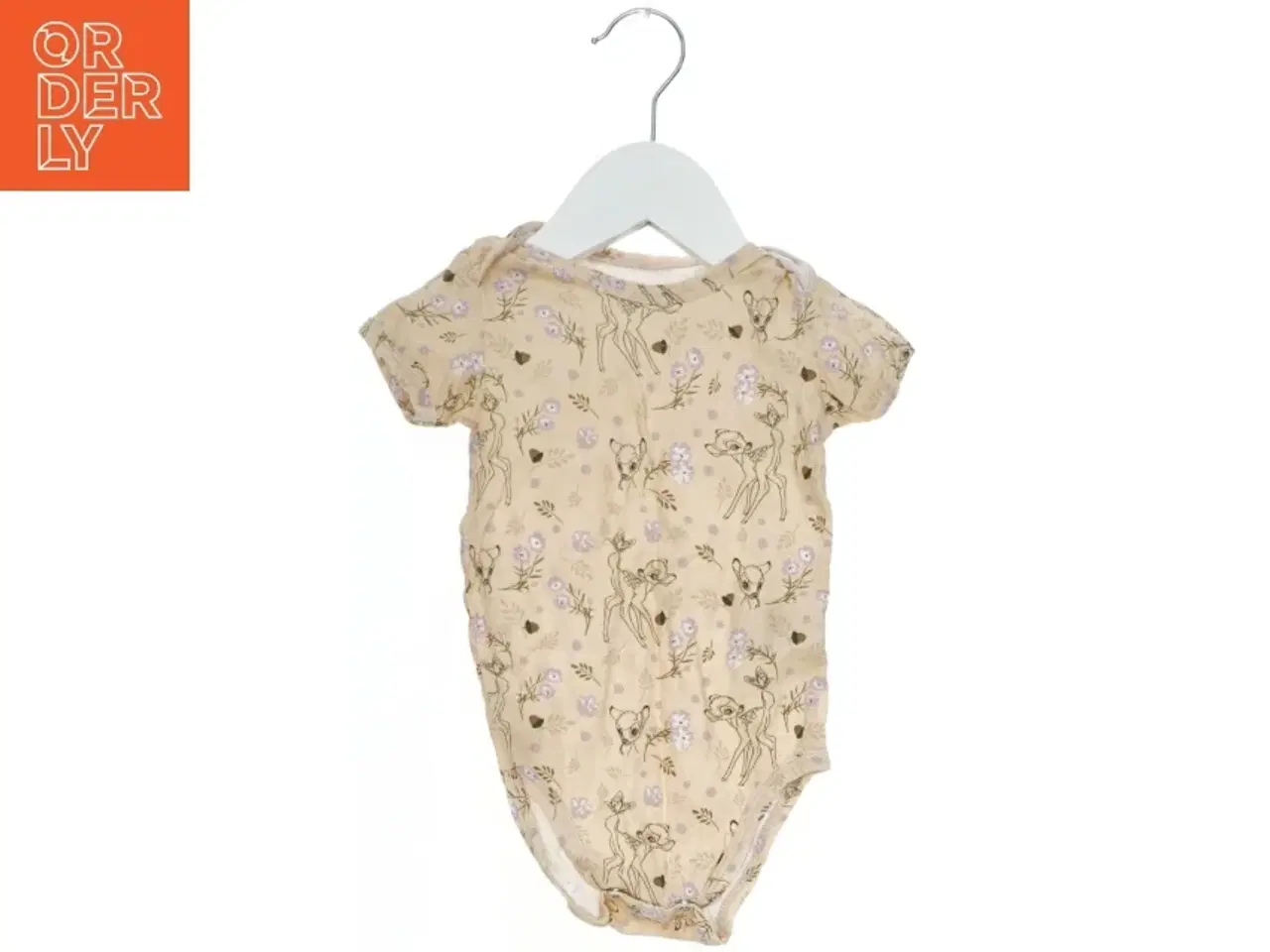 Billede 1 - Kortærmet body med Bambi-motiv (str. 80)