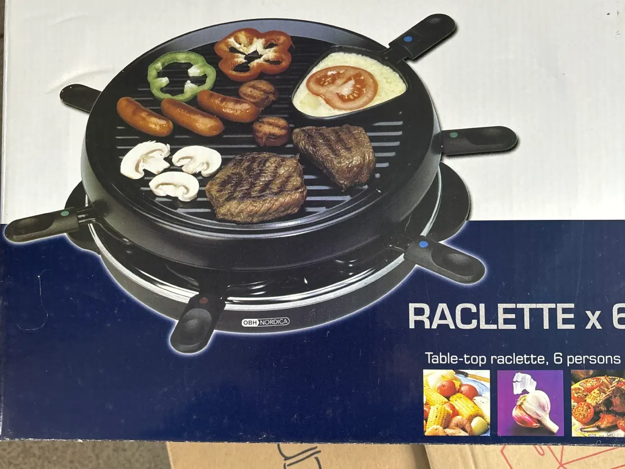 Billede 1 - OBH Nordica Raclette x 6